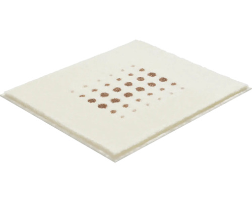 Štvorcový koberec s bodkovaným vzorom