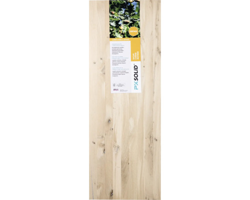 Lepená drevená doska z duba, približne 200 x 60 centimetrov