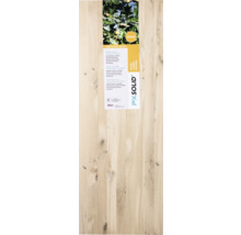 Masívna drevená doska dub, 1200x400x18 milimetrov