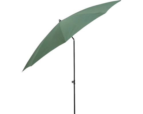 Záhradný slnečník s čiernym stojanom