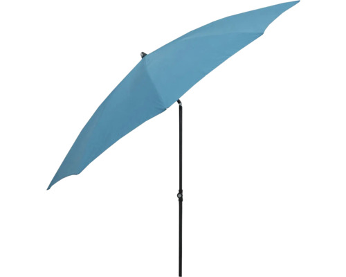 Polovičný slnečník s oceľovou tyčou