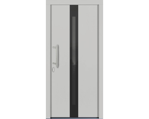 Vchodové dvere s kľučkou a sklenenou výplňou