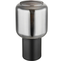 Stolová lampa Globo 21004S NINJO E27 40 W čierna/dymové sklo
