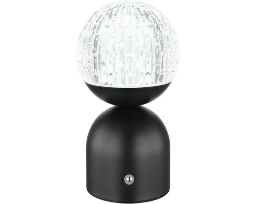 Dekoratívna LED stolná lampa guľového tvaru