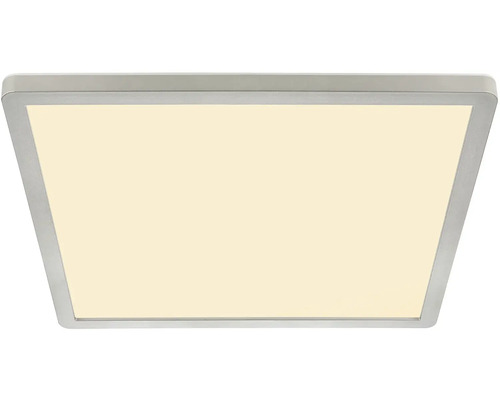 Štvorcové stropné svietidlo s kovovým rámom