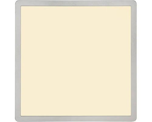 Štvorcové LED stropné svietidlo s kovovým rámom