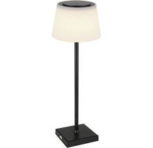 Čierna stolná lampa s tienidlom