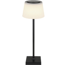 Stolná lampa s tienidlom a obdĺžnikovou základňou