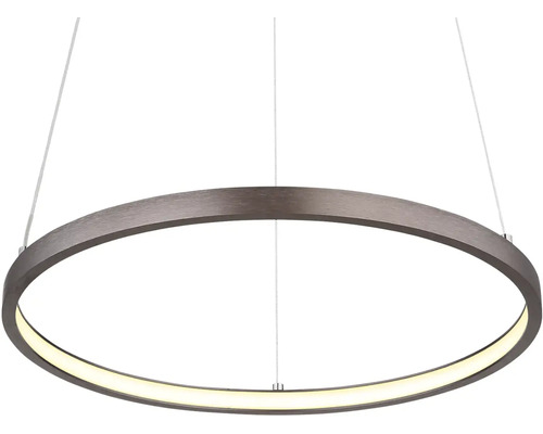 Kruhové závesné svietidlo s integrovanými LED svetlami.