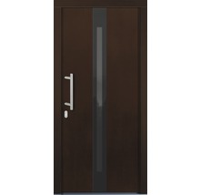 Vchodové dvere Lizbona drevené 110x210 cm L orech