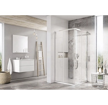 Sprchový kút s rohovým vstupom RAVAK BLSRV2-80 bright alu+Transparent
