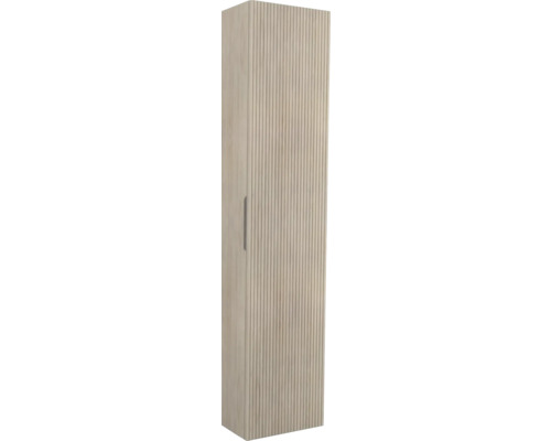 Kúpeľňová skrinka vysoká Jungborn QUATTRO/SEDICI dub tabak 35 x 160 x 20 cm 55713 Vysoká skrinka s dvierkami a úchytkou do kúpeľne