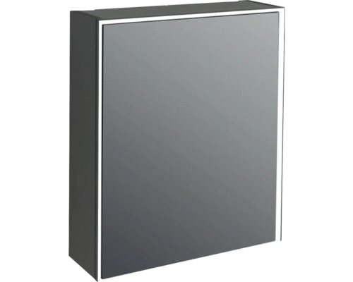 Zrkadlová skrinka Jungborn QUATTRO / SEDICI / NOVE 60 x 20 x 70 cm čierna matná