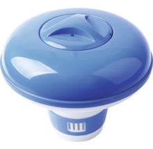 Plovákový dávkovač bazénovej chémie na dávkovanie chlóru