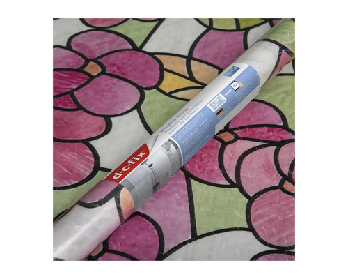 Rolka okenné fólie s kvetinovým vzorom