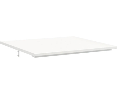 Doska pod umývadlo bez výrezu Jungborn SEDICI biela 61 x 50 x 1,6 cm Polica s konzolami