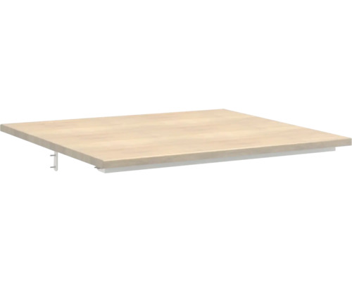 Doska pod umývadlo bez výrezu Jungborn SEDICI tabacco dub 61 x 50 x 1,6 cm Drevená polica s upevnením