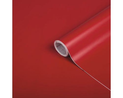 Samolepiaca fólia d-c-fix® Uni matná červená 45x200 cm Rolka červenej dekoratívnej fólie