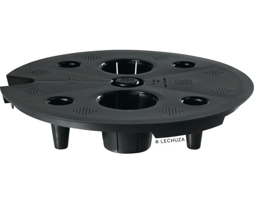 Čierna vložka do kvetináča pre kvetináče s otvormi na zavlažovanie