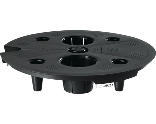 Lechuza nadstavec na bylinkový kvetináč s niekoľkými otvormi