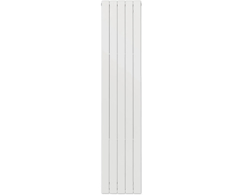 Biely lamelový plotový diel