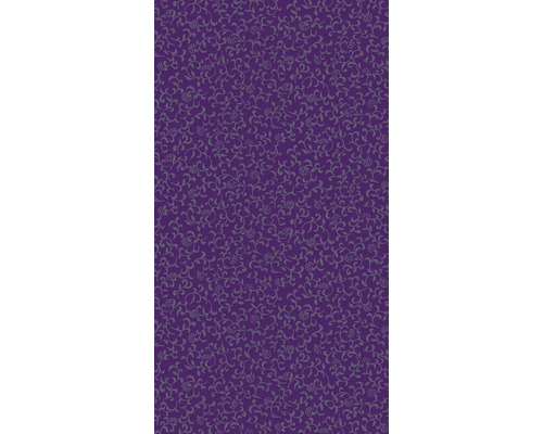 Fialová tapeta so sivým motívom úponkov