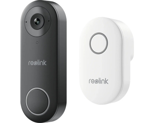 Logo Reolink, zvonček s kamerou a zvonček