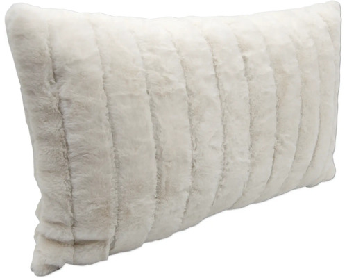 Dekoračný vankúš s chlpatou štruktúrou