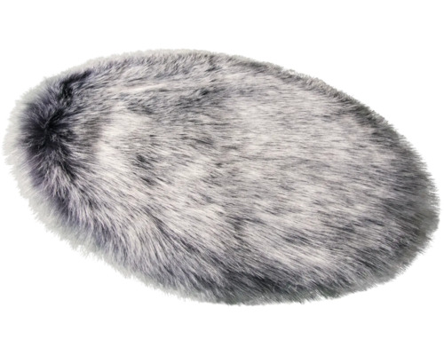 Oválny koberec z umelej kožušiny