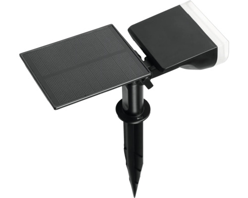 Solárna lampa so zemným hrotom