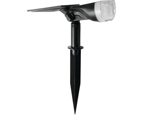 Solárna lampa so zemným hrotom na záhradné osvetlenie