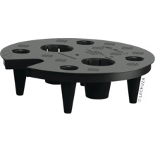 Lechuza záhradný stôl s výrezmi na kvetináče