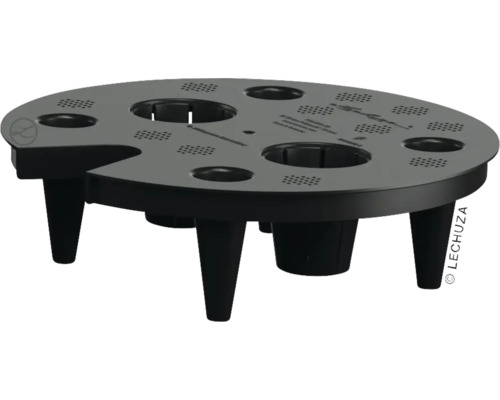 Lechuza záhradný stôl s výrezmi na kvetináče