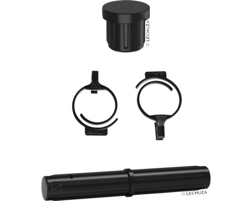 Sada príslušenstva Lechuza s dýzou, držiakmi a ukazovateľom hladiny vody