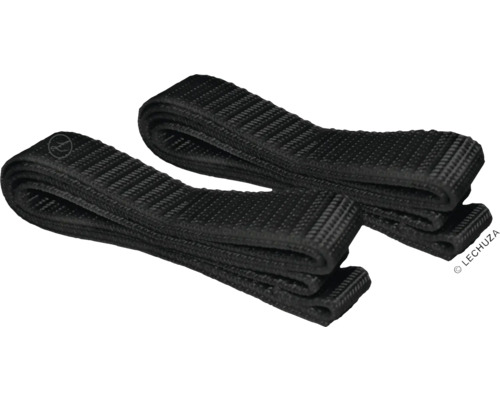 Dva čierne textilné pásky