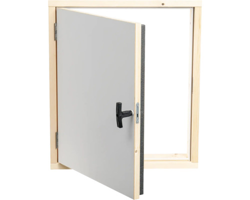 Revízne dvierka s rámom a otočným uzáverom