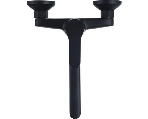 Čierny držiak lampy