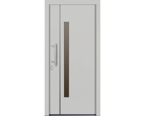 Vchodové dvere Silves drevené 100x200 cm L biele