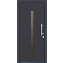 Vchodové dvere so sklenenou vložkou a rukoväťou