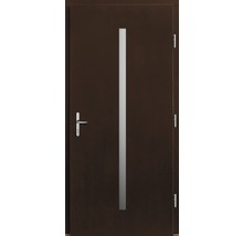 Vchodové dvere Lizbona drevené 110x210 cm P orech