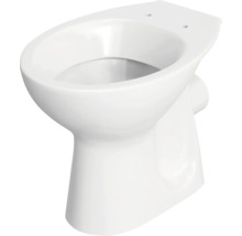 Biela keramická stojaca toaletná misa