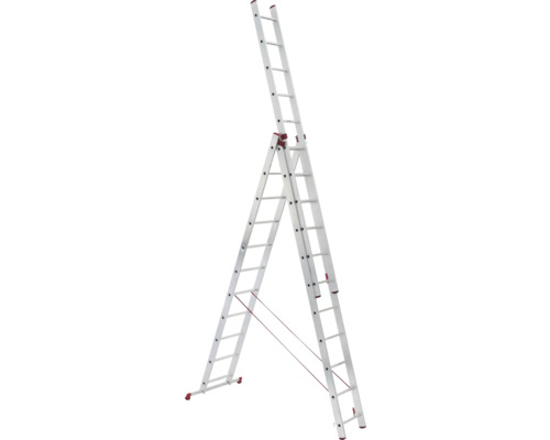 Hliníkový rebrík ALVE Helper 3x11 priečok