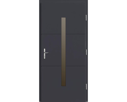 Vchodové dvere s presvetlením a kľučkou