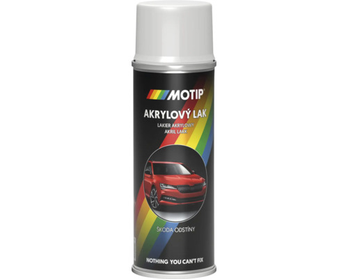 MOTIP ŠKODA Autolak v spreji Biela Lesklá 200 ml