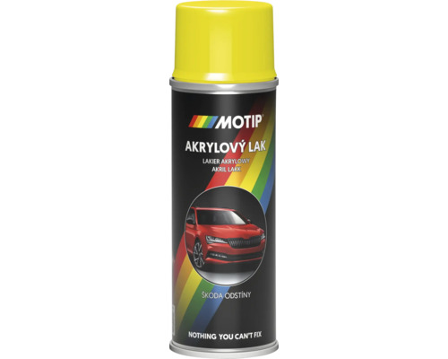 MOTIP ŠKODA Autolak v spreji žltá svetlá 200 ml