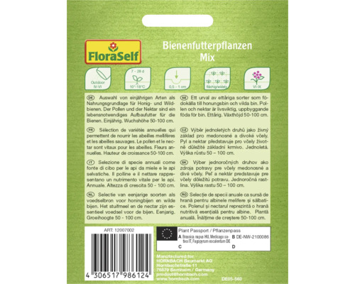 Zmes rastlín pre včely