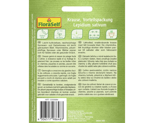 Kučeravá žerucha, výhodné balenie semien