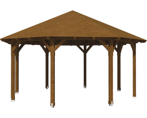 Drevený altánok záhradný nábytok