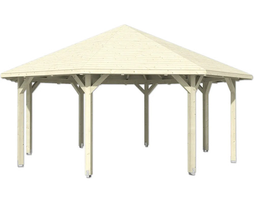 Drevený záhradný altánok