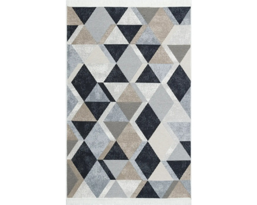 Kusový koberec Kusový koberec Arya 10 beige/black 80x300 cm